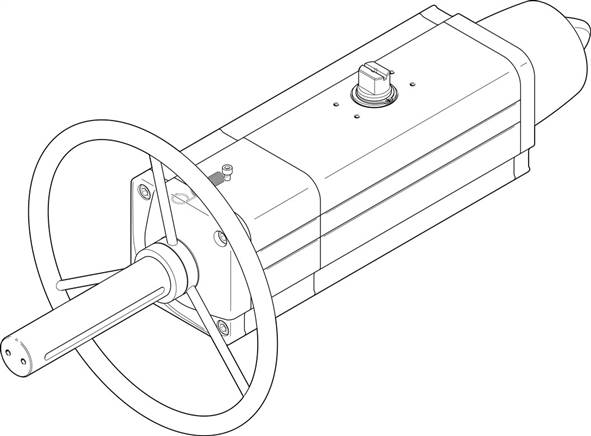 FESTO DAPS-0240-090-RS3-F1012-MW (8005044) Schwenkantrieb
