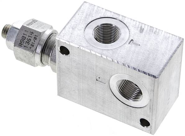 Druckbegrenzungsventil G 3/8", max. 100 bar, max. 30 l/min