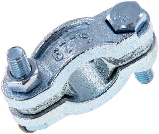 Schlauchklemme Temperguss verzinkt, 22 - 29mm