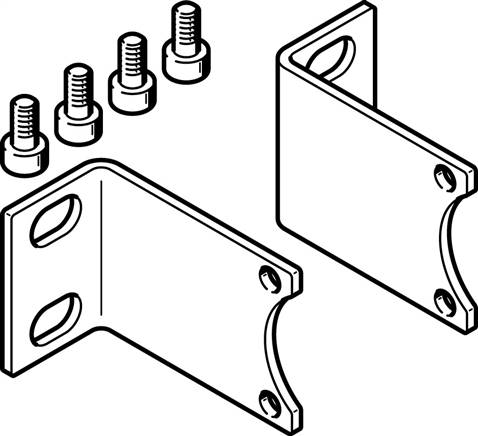 FESTO MHJ-HW2 (565456) Befestigungsbausatz