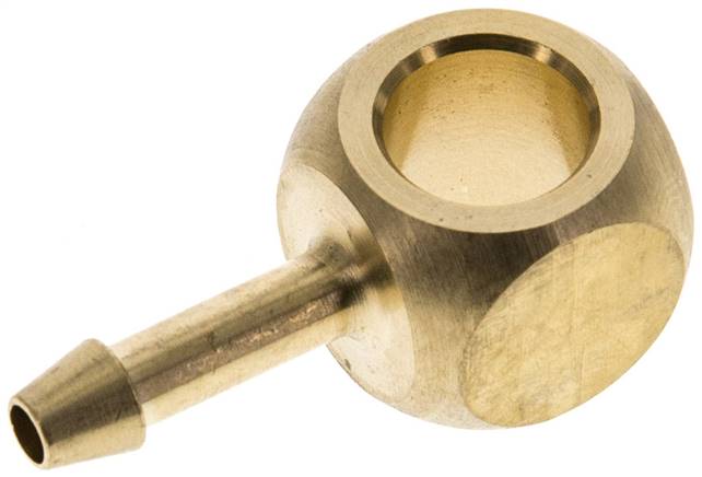 Ringstück für L-Gewindetülle G 1/8"-4mm, Messing