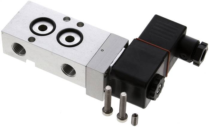 NAMUR-Magnetventil, 3/2-Wege (Luftfederrückstellung), G 1/4", 24 V= (ATEX), Versorgung aus eigensicheren Stromkreisen