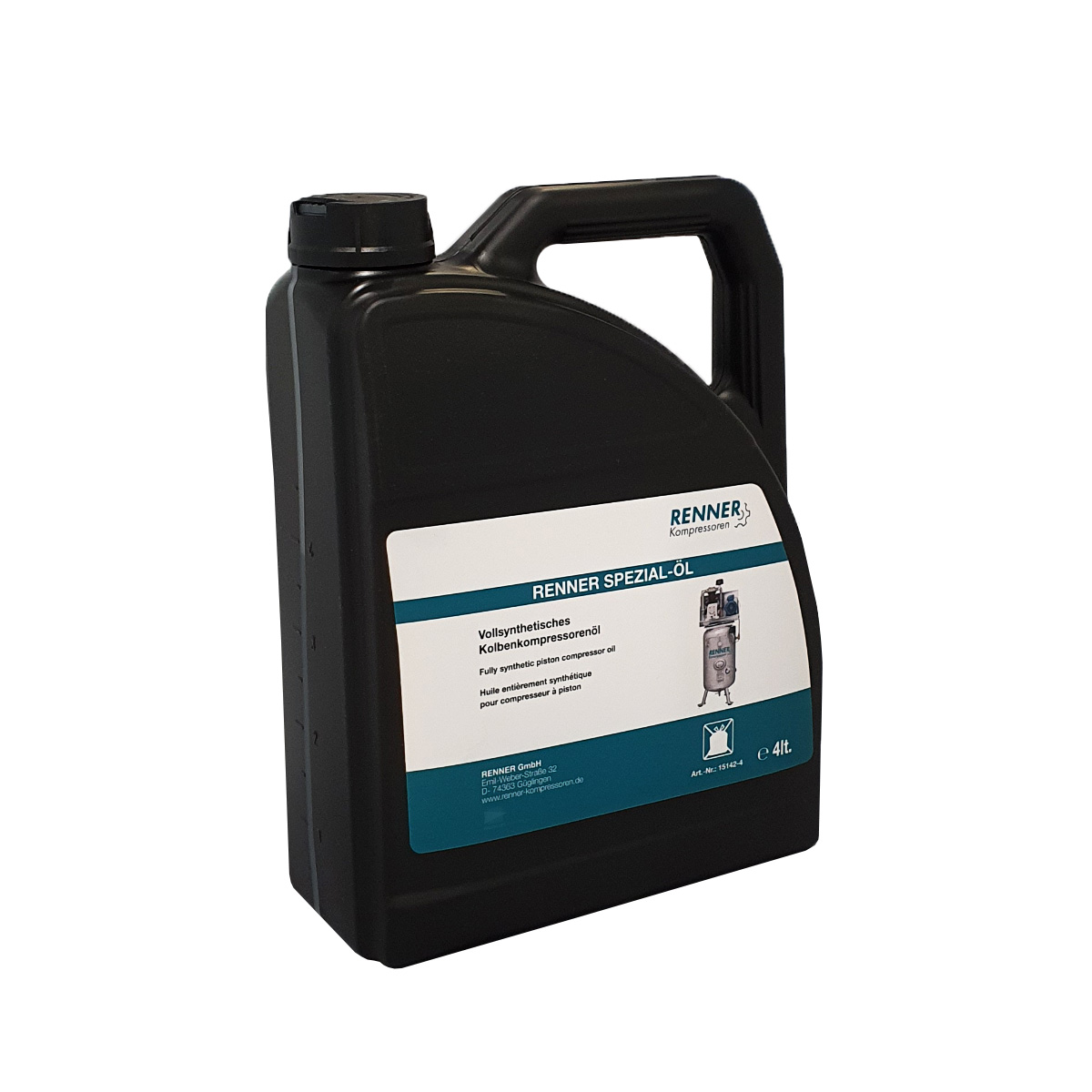 Kolbenkompressoren Öl 150 - 4-Liter-Gebinde 15142-4 24345