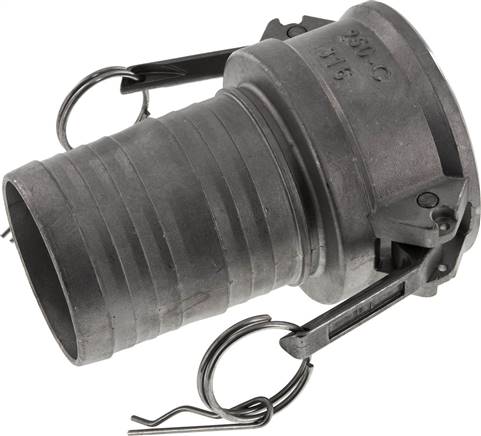 Kamlock-Kupplung (C) 63 (2-1/2")mm Schlauch, Edelstahl (1.4408)