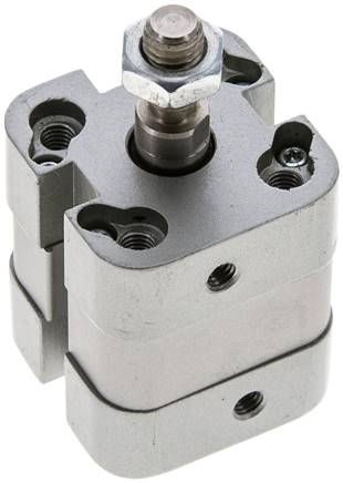 ISO 21287-Zylinder, doppeltw., Kolben 20mm, Hub 5mm, Kolbenstange AG