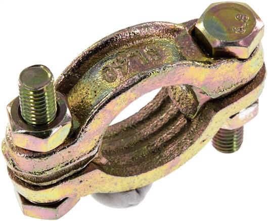 Schlauchklemme Temperguss verzinkt, 32 - 40mm