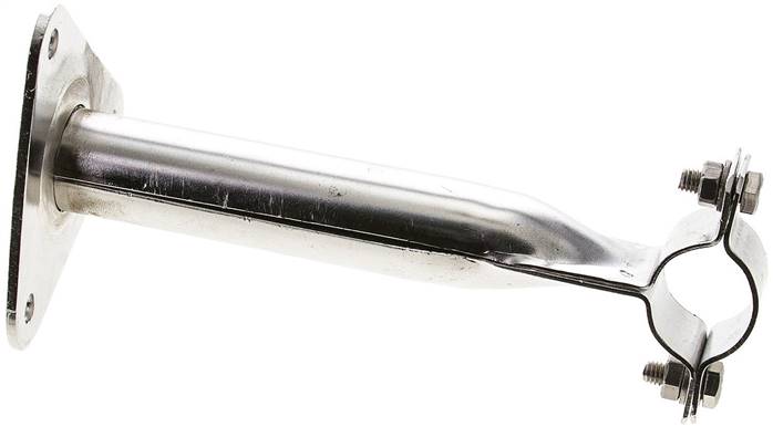 Messgerätehalter DIN 16281, 160mm Ausladung, 1.4571