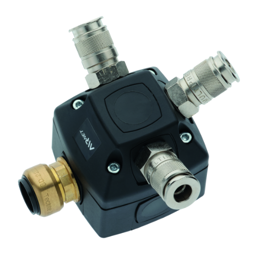 Rohrleitungsdose RLD-BT 22-3xSK Schneider | AIRnet