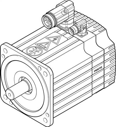 FESTO EMMS-AS-190-SK-HS-ARB-S1 (1584933) Servomotor