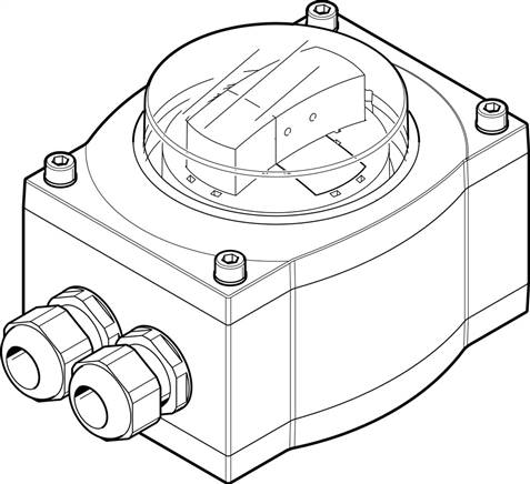FESTO SRAP-M-CA1-GR270-1-A-T2P20-EX2 (568247) Endschalteranbau