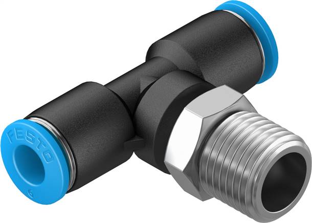 FESTO QST-1/4-6-100 (130796) T-Steckverschraubung
