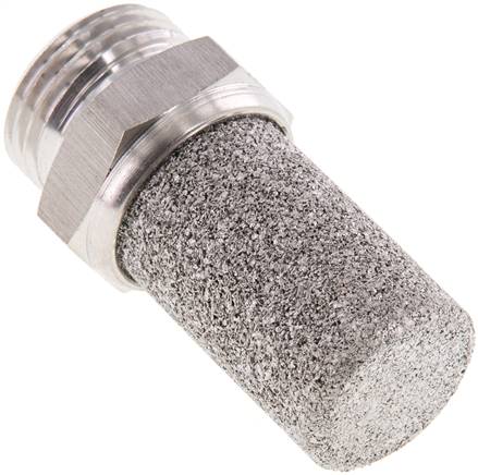 Schalldämpfer G 1/2", Edelstahl