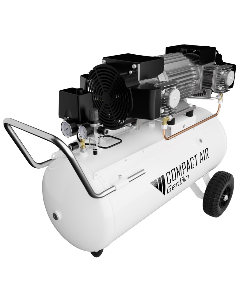 Gentilin ölfreier Kompressor ESK660/100 – Das Kraftpaket für Industrie