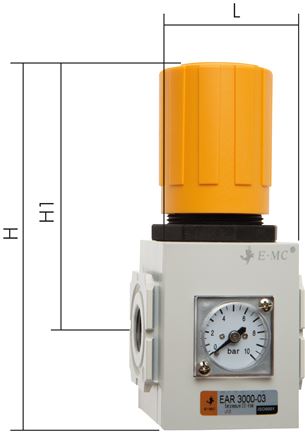 Eco-Line Druckregler, G 1/2"