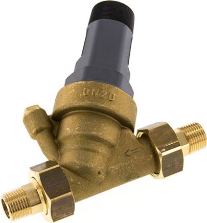 Druckminderer für Trinkwasser R 1/2", 1,5 - 6 bar, vordruckunabhängig