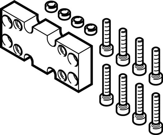 FESTO DHAA-G-H4-16-B11-16 (1274347) Adapterbausatz