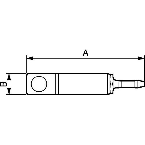 Prevost Schlauchaufroller 15 m für Gas mit Kupplung, offene Trommel DGO1015SIC