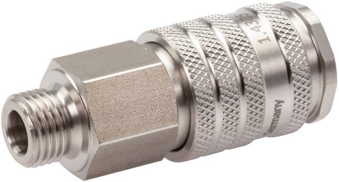 Schnellkupplung (NW7,2) G 1/2"(AG), 1.4404