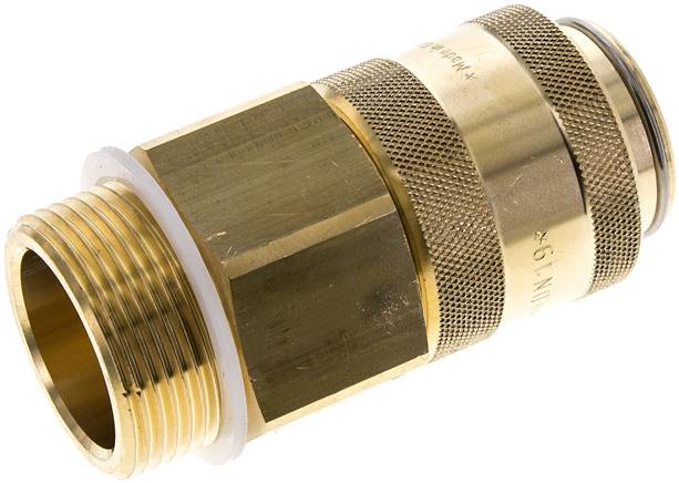 Schnellkupplung (NW19) G 1-1/4"(AG), Messing