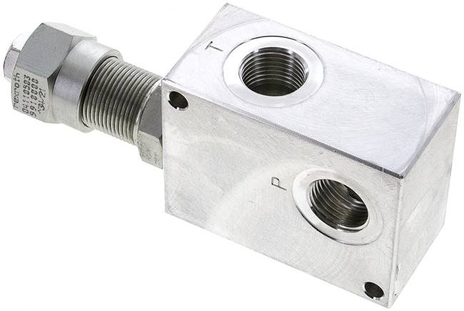 Druckbegrenzungsventil G 1/2", max. 100 bar, max. 80 l/min