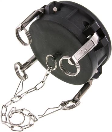 Kamlock-Verschlusskappe (DC) 4", Polypropylen