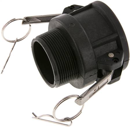 Kamlock-Kupplung (B) R 2"(AG), Polypropylen