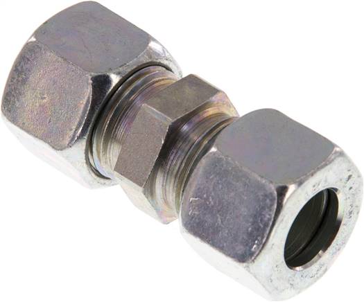 Gerade Schneidringverschraubung 12 L (M18x1,5), Stahl verzinkt