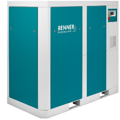 RENNER-Kompressor RSF-PRO 55,0 D- frequenzgeregelt, direktgetriebener Schraubenkompressor