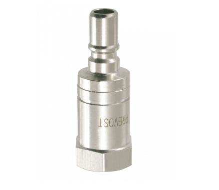 PREVOST Stecknippel mit Volldurchgang und zylindrischem Innengewinde G 1/2