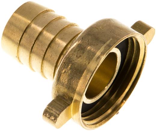 2/3-Schlauchtülle, mit Mutter G 1"-19 (3/4")mm, gerade