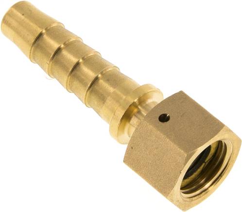 Schlauchtülle, DIN EN 14423 G 1/2"-13x25mm, Messing