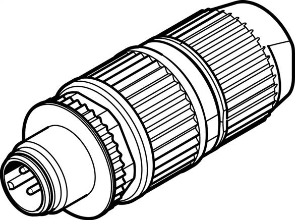 FESTO NECU-S-M12G3-HX-Q7 (564946) Stecker