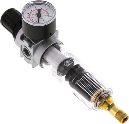 MULTIFIX Filterregler, G 1/4", 0,2 - 6bar, Baureihe 0, Kondensatablass automatisch