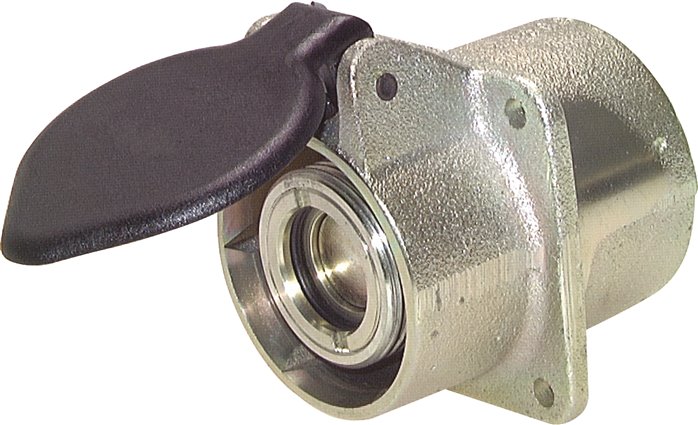 Hydraulik-Abreißkupplung, Festhälfte, 18 L (M26x1,5)