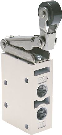 3/2-Wege Endschalter G 1/8", Leerrücklaufrolle