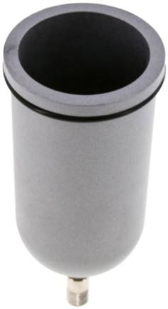 STANDARD Metallbehälter ohne Sichtrohr f. Filter, Standard 2, Kondensatablass automatisch (drucklos geschlossen)