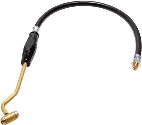 500 mm Füllschlauch mit Tankstellenstecker - G 1/4" / M 20 x 1 (AG), drehbar