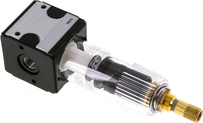 MULTIFIX Filter, G 1/4", Baur. 1, Kunststoffbehälter, Kondensatablass automatisch