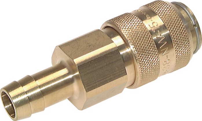 Schnellkupplung (NW15) 13 (1/2")mm Schlauch, Messing
