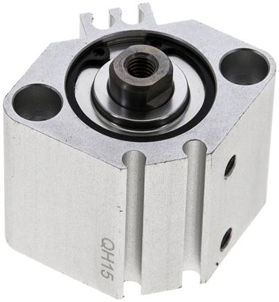 Kompaktzylinder, doppeltwirkend, Kolben 25mm, Hub 5mm -Eco-Line