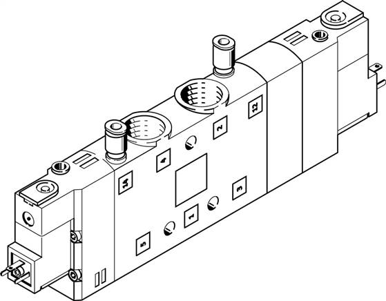 FESTO CPE24-M1H-5/3BS-3/8 (170270) Magnetventil