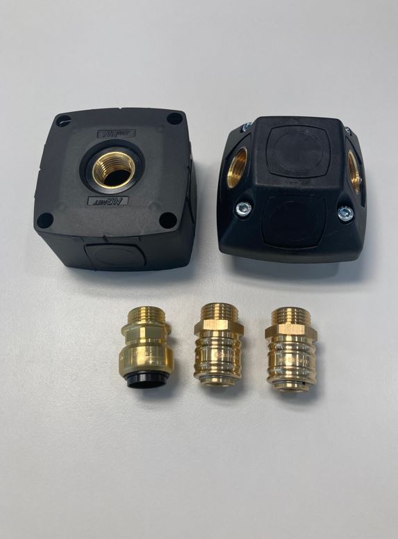 DF-Rohrleitungsdose RLD-BT 15-2xSK Vergleichsnummer 2813002809