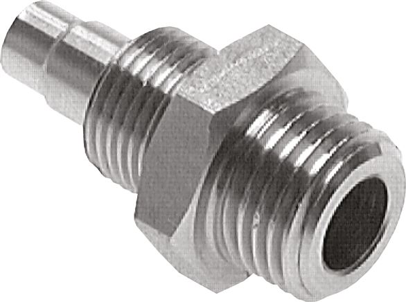 Gerades Gewindestück G 1/2"-12x10mm, 1.4571 ohne Mutter
