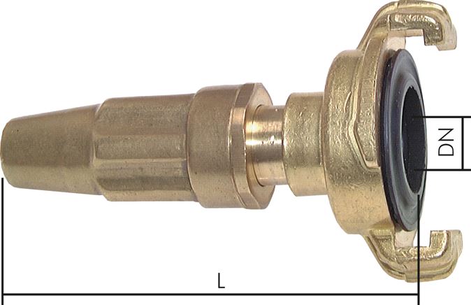 GK-Schlauchspritze, 1/2" - DN 9mm