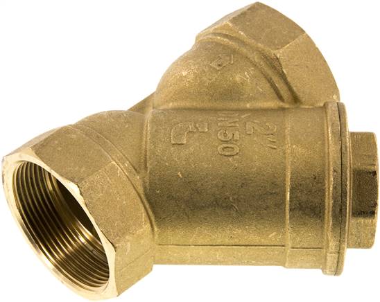 Schmutzfänger G 2", -0,99 bis 20bar, Messing, Typ F