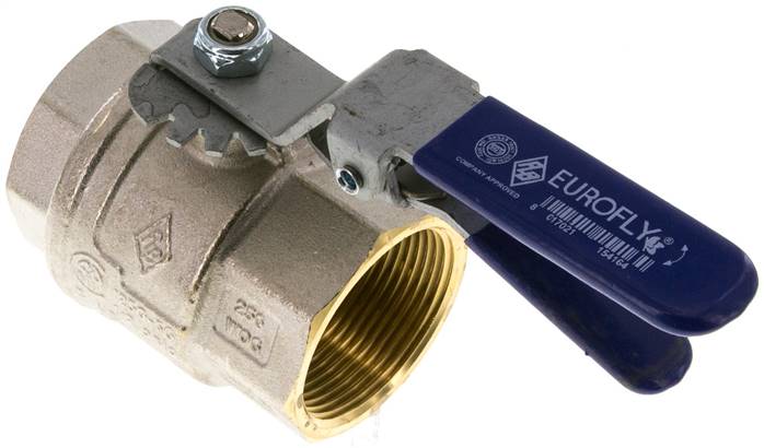 Absperrklappe mit Innengewinde Rp 1-1/2", 0 bis 16bar