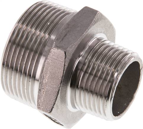 Doppelnippel R 1-1/2"-R 1", 1.4408