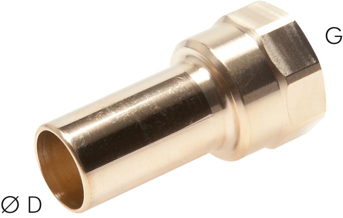 Aufschraubtülle Rp 3/4"-22mm Stecknippel, IQS-Big
