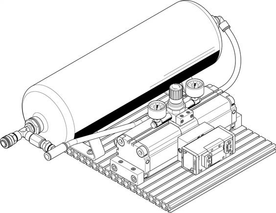 FESTO DPA-63-16-CRVZS20 (552935) Druckbooster