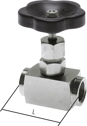 Nadel-Absperrventil, 1.4571, G 1", 0 bis 200bar